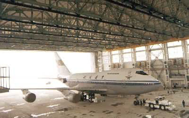 建德机库网架工程