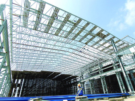 建德船厂网架工程