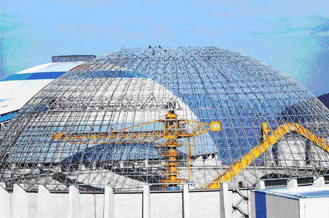 建德电厂网架工程